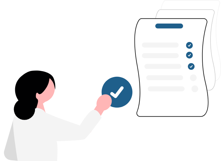 IT企業を自分の基準で比較する手順のイラスト
