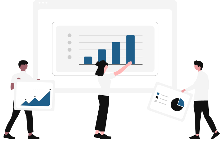 公表データベースを確認するイラスト